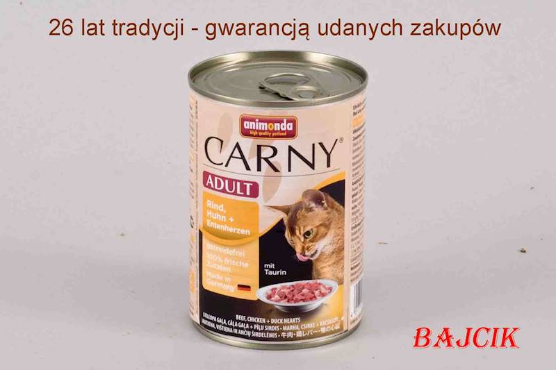 ANIMONDA KOT 400g WOŁOWINA+ KURCZ+KACZKA23409