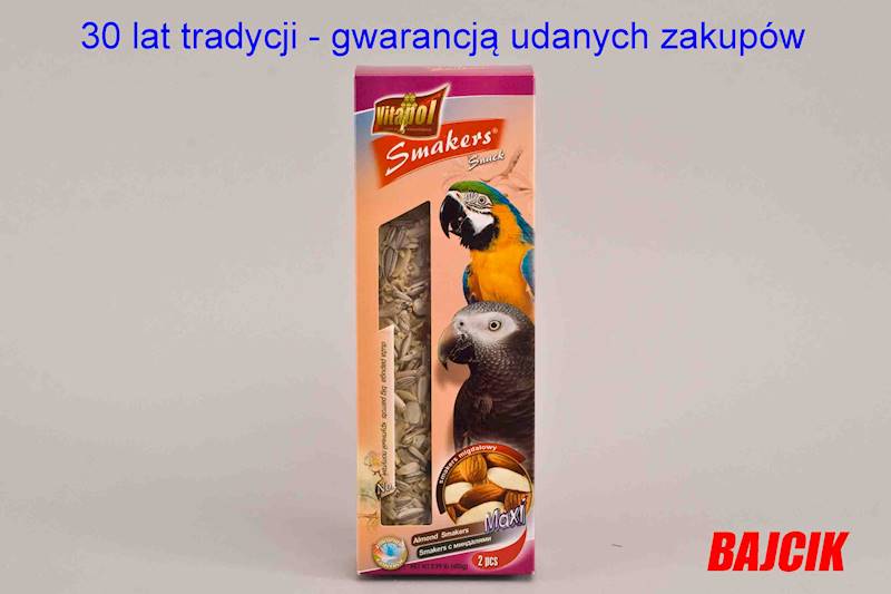 KOLBA DUŻA PAPUGA MAXI MIGDAŁOWA ZVP2706