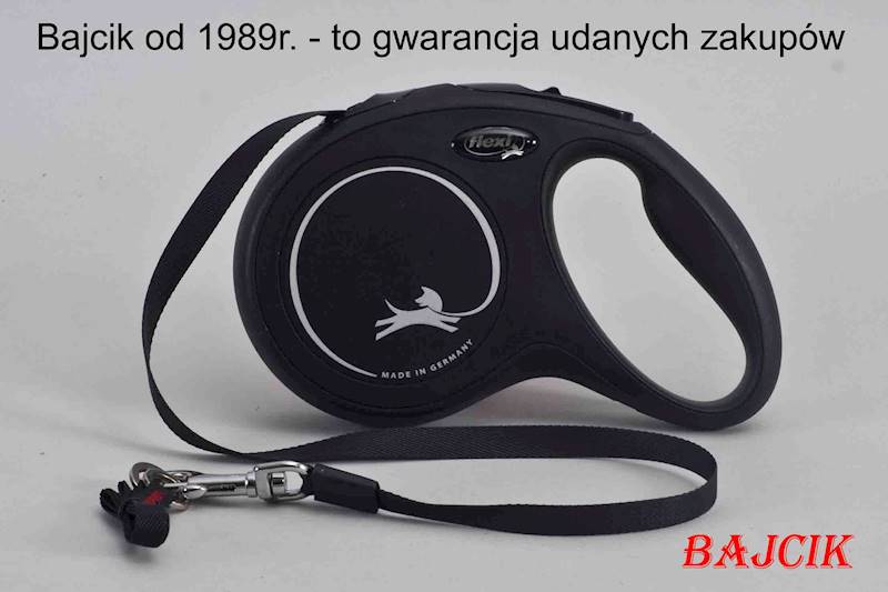 FLEXI CLASSIC TAŚMA M CZARNA FL - 2220