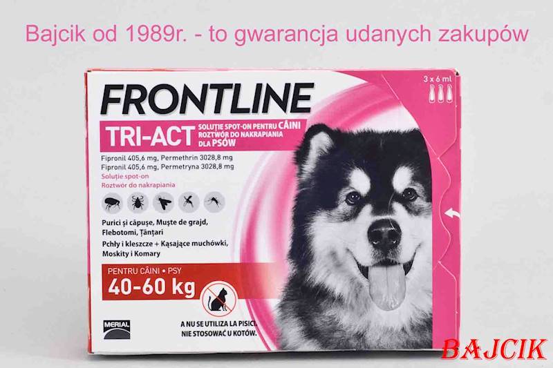 FRONTLINE TRI-ACT PSY 40-60kg  1-PIPETKA