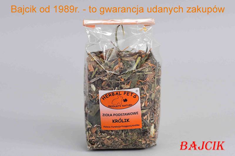 H.PETS KRÓLIK PODST.ZIOŁA 125g HP-00