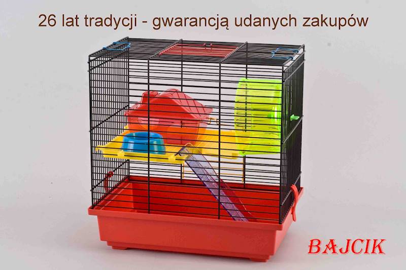 KLATKA TEDDY I COLOR + PLASTIK