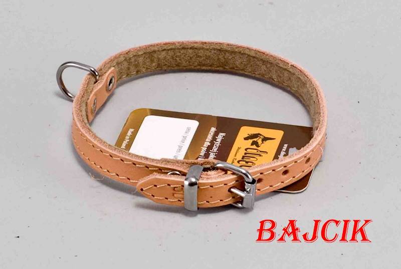 OBROŻA SKÓRA 30cm/10mm JASNY BRĄZ DINGO