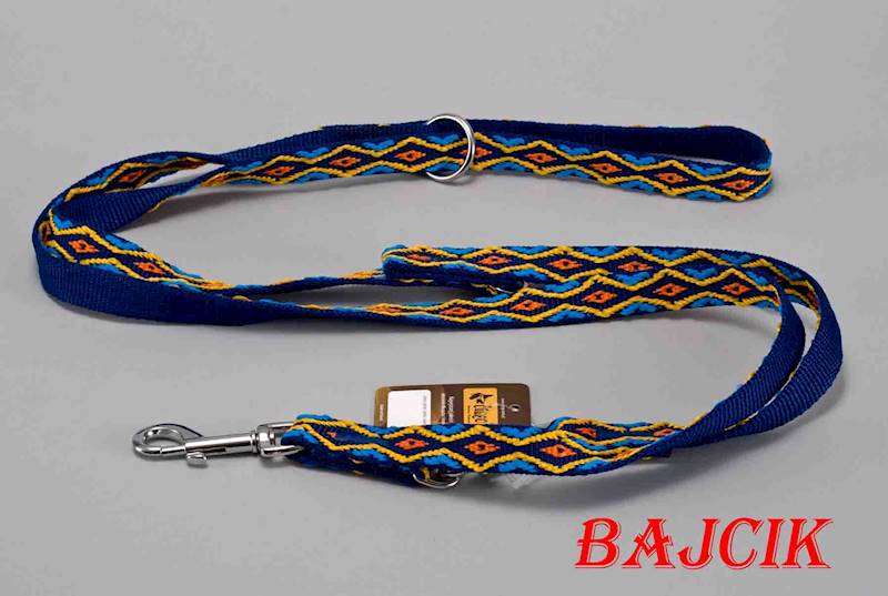 SMYCZ TAŚMA 2,0X120-220 WINNETOU NIEBIESK 1-3570-1