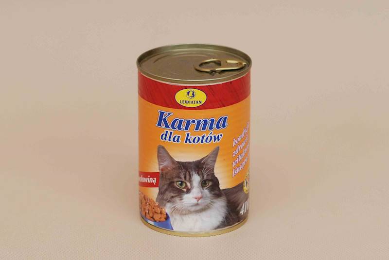 LEW KARMA DLA KOTA WOŁOW.410g