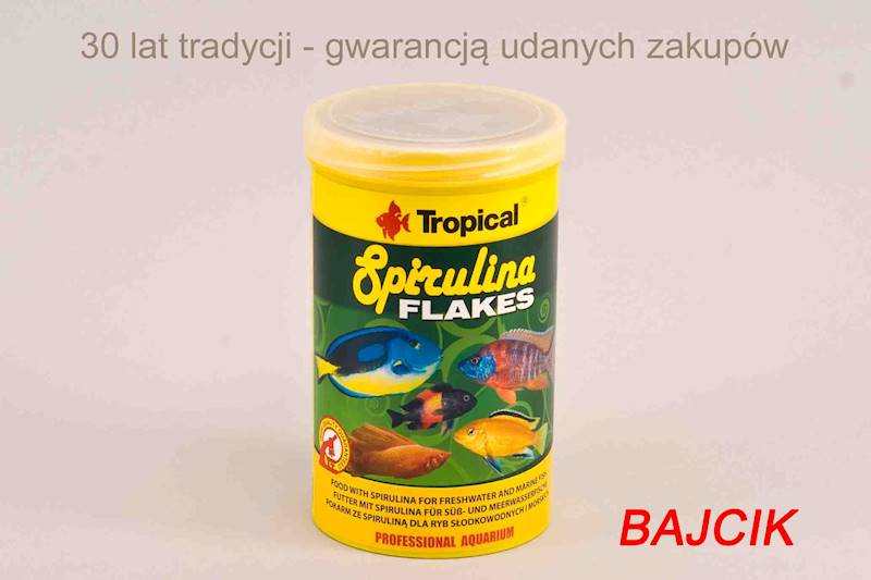 TROPICAL SPIRULINA FLAKES 1000ml/200g22295