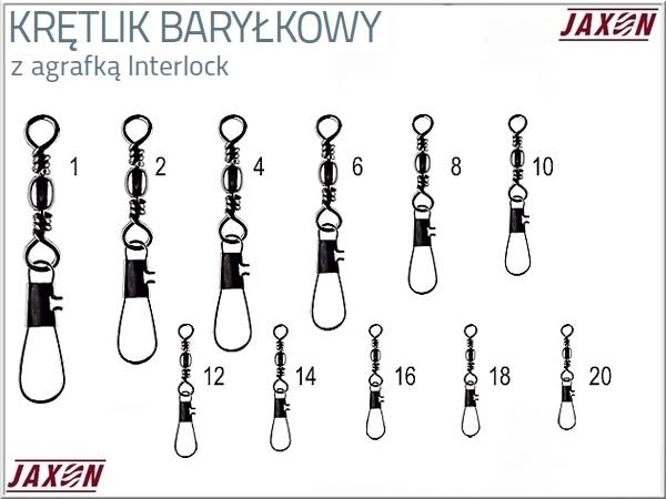 AGRAFKA Z KRĘTLIKIEM JAXON AJ-KA10210C