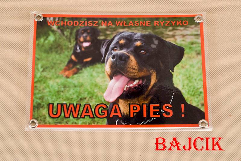 TABLICZKA ROTTWEILER TAB3