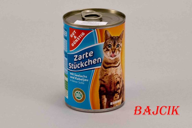 EDEKA KARMA DLA KOTA 415g Z RYBĄ I KRABEM