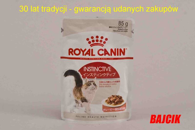 ROYAL CANIN  SASZETKA INSTINCTIVE 85g  W SOSIE