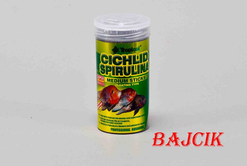 TROPICAL CICHLID SPIRULINA MEDIUM STICKS 250ml
