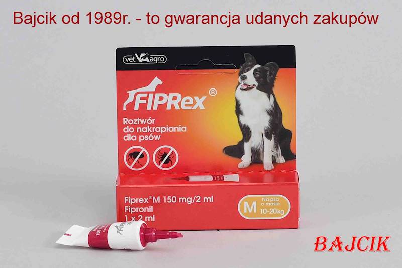 FIPREX KROPLE PIES M 10-20kg 2ml