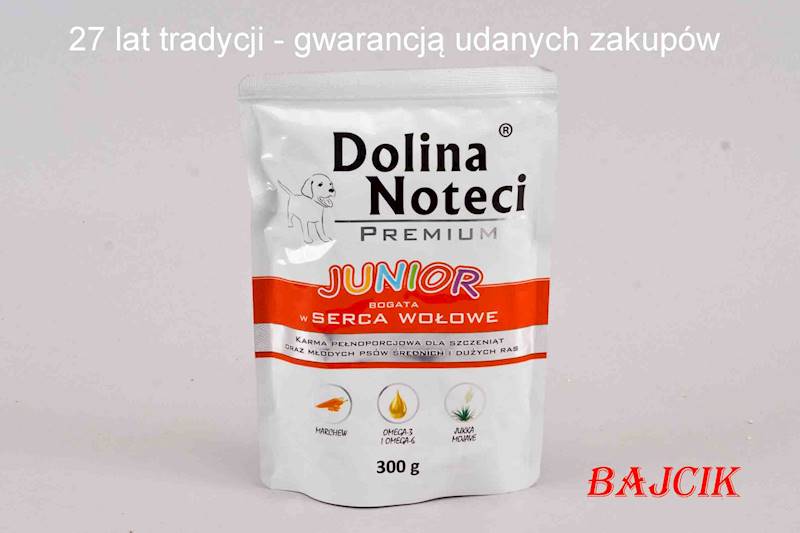 DN P 300g JUNIOR SERCE WOŁOWE 39388