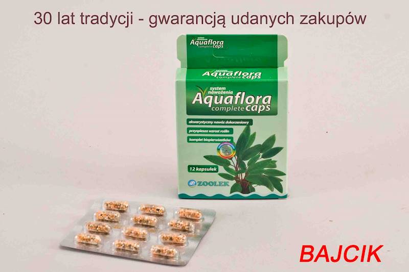 AQUAFLORA COMPLETE CAPS12 KAPSUŁEK