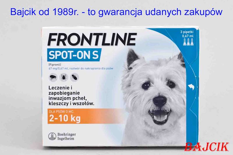 FRONTLINE SPOT- ON PSY  2-10kg   1-PIPETKA