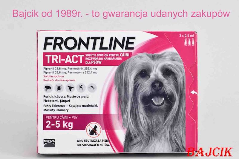 FRONTLINE TRI-ACT PSY 2-5kg 1-PIPETKA