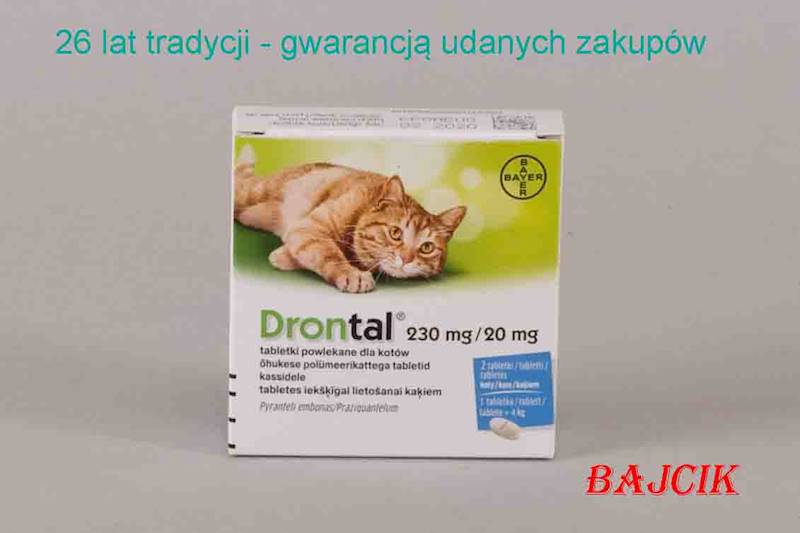 BAYER DRONTAL DLA KOTÓW 2 BAYER 36585
