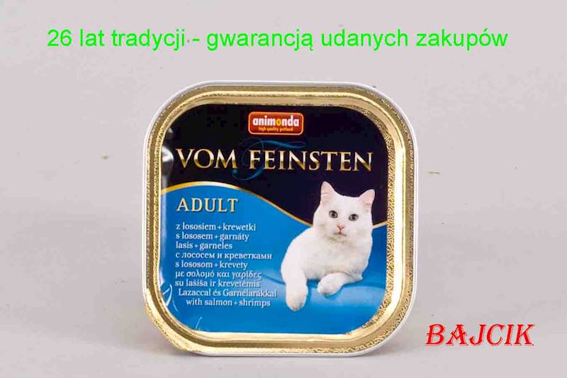 ANIMONDA KOT 100g ADULT Z ŁOSOSIEM I KREWE 30424