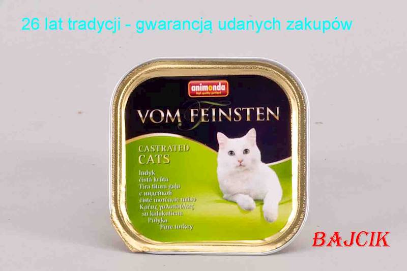 ANIMONDA KOT 100g KASTRAT CZYSTY INDYK 30295