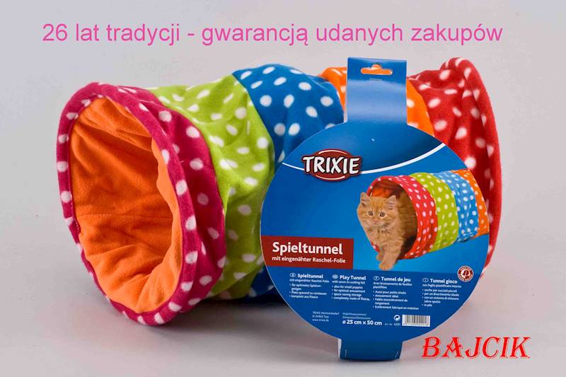 TRIXIE TUNEL DLA KOTA 25/50CM KOLOROWY TX-4291
