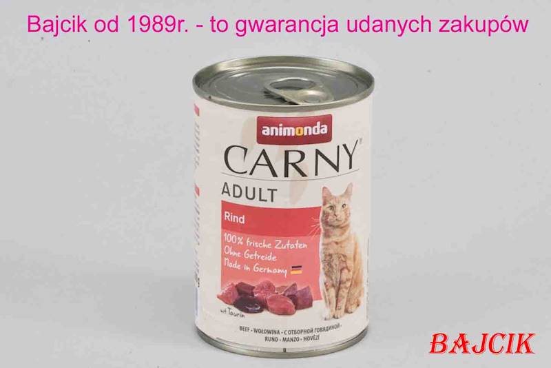 ANIMONDA KOT 400g WOŁOWINA 83508