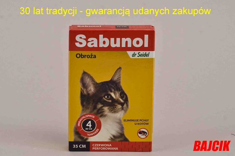 SABUNOL OBROŻA  KOT CZERWONA 35cm DP-001483