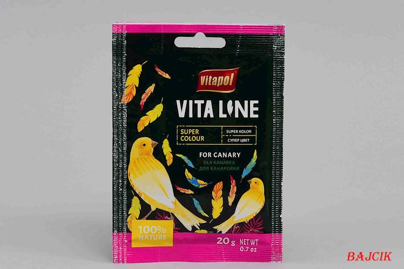 VITAPOL VITALINE 20g SUPER KOLOR   ZVP - 2542