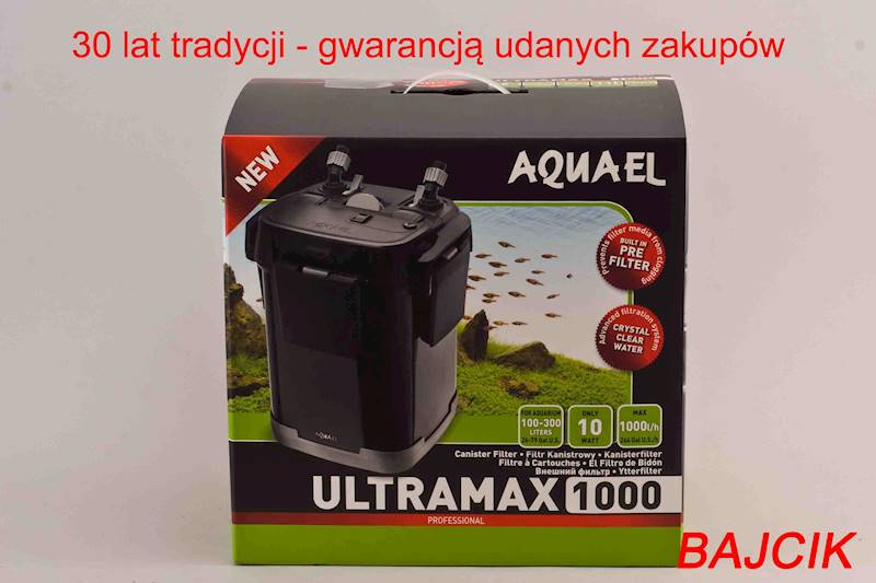 AQUAEL FILTR KANISTROWY ULTRAMAX 1000 120664