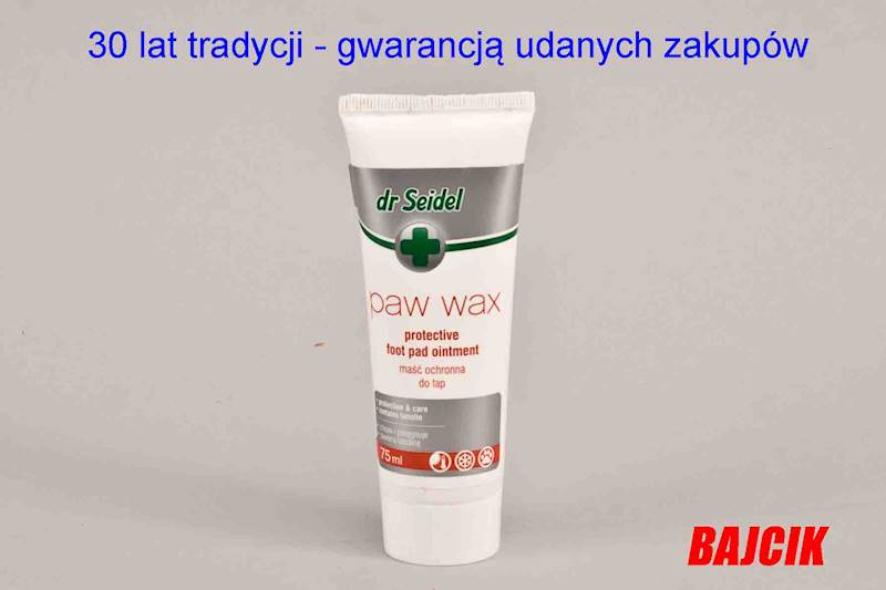 DR.SEIDEL PAW WAX -MAŚC OCHRONNA DO ŁAP 75ML DP-05