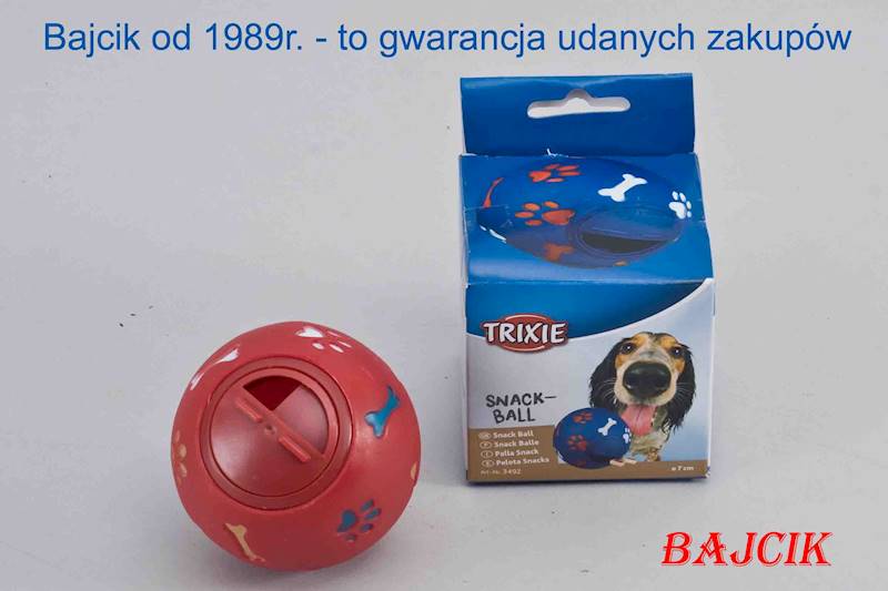ZABAWKA PIŁKA NA PRZYSMAKI ŚREDNICA 7cm   Tx- 3492