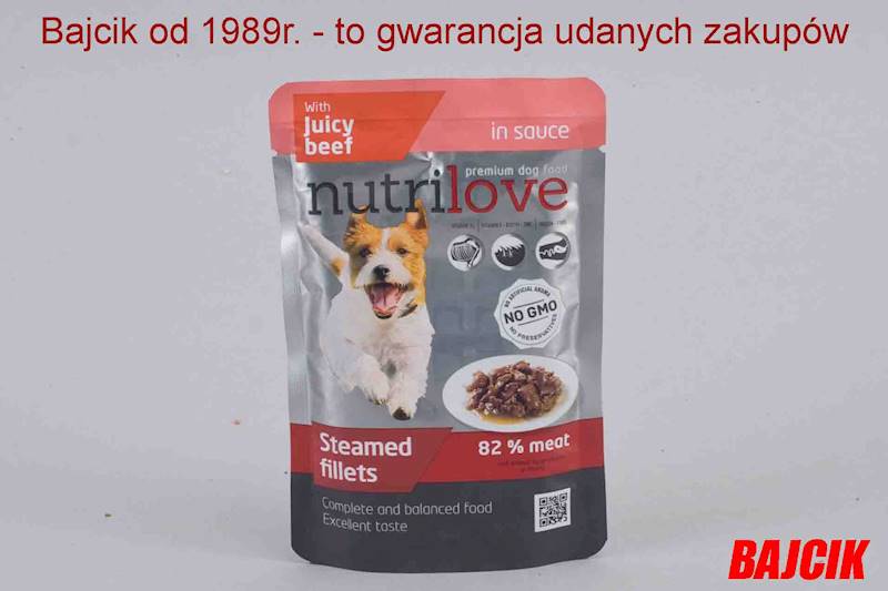 NL PIES 85g SASZ.KAWAŁKI WOŁOWINY W SOSIE 402690