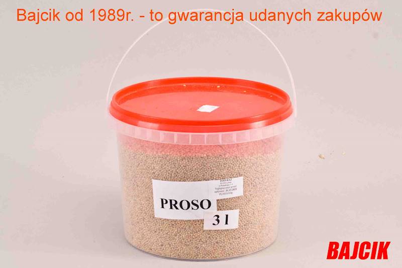 PROSO DLA PAPUG 3L WIADERKO