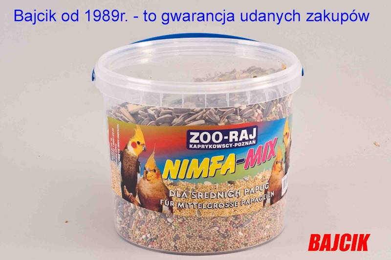 PAPUGA NIMFA 5L WIADERKO