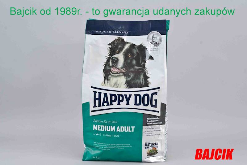 HAPPY DOG ADULT MEDIUM 4kg HD-5220