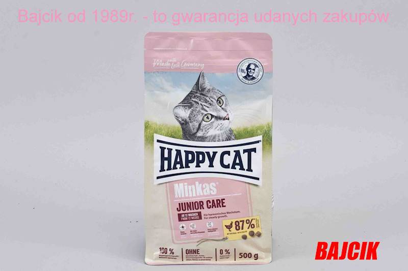 HAPPY CAT MINKAS JUNIOR CARE 500g HC-3942
