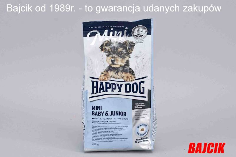 HAPPY DOG MINI BABY&JUNIR 300g   HD-1030