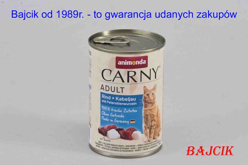 ANIMONDA KOT 400g WOŁOW+DORSZ+PIETRUSZKA24056