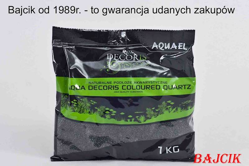 AQUAEL ŻWIREK AQUA DECORIS CZARNY 1kg 121921