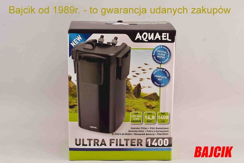AQUAEL FILTR KANISTROWY ULTRA FILTER 1400   122607
