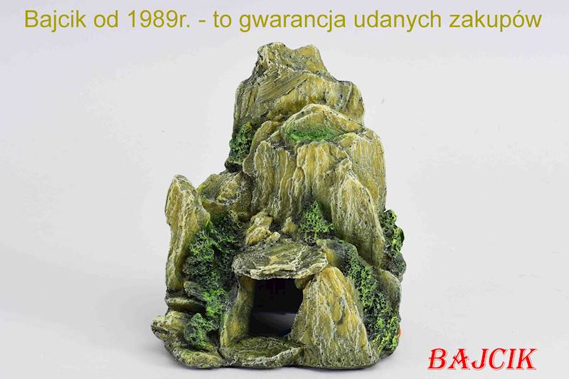 SKAŁA Z GROTĄ I MCHEM 19cm 234-104569