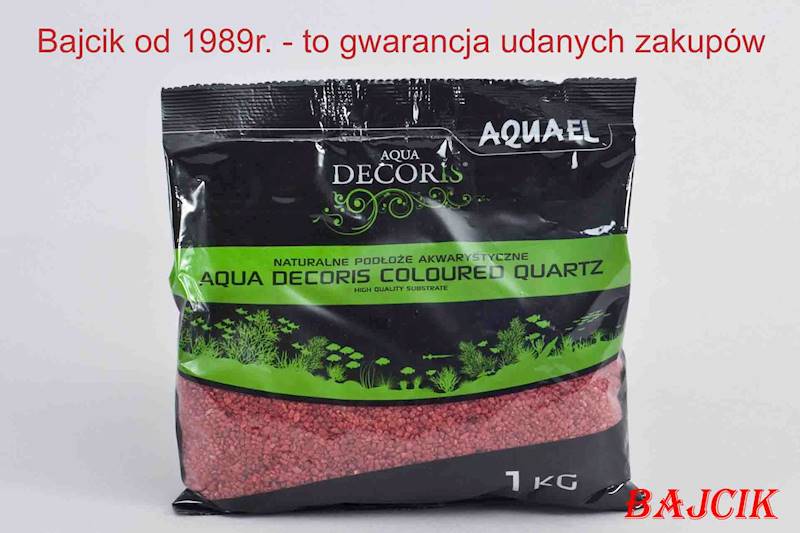 AQUAEL ŻWIREK AQUA DECORIS CZERWON 1kg      121318