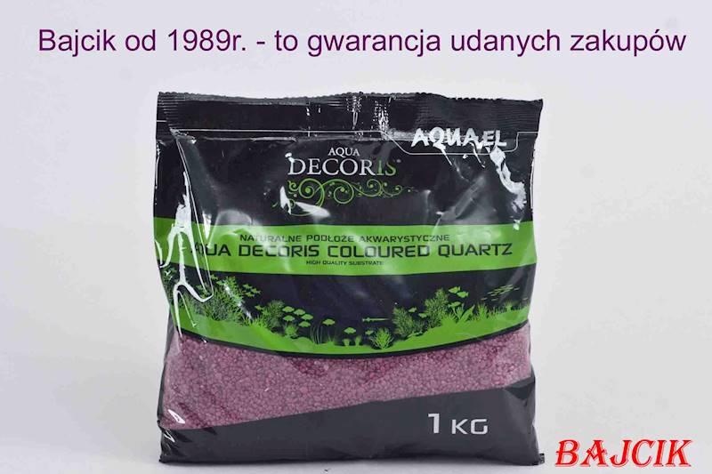 AQUAEL ŻWIREK AQUA DECORIS FUKSJA 1kg      121317