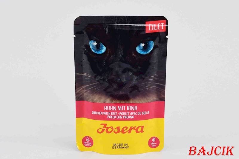 JOSERA KOT FILET KURCZAK Z WOŁOWINĄ SASZETKA