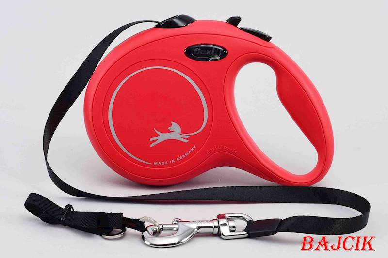 FLEXI CLASSIC TAŚMA L CZERWONA FL - 2305