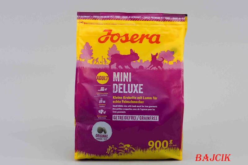 JOSERA MINI DELUXE 0,9kg ADULT Z JAGNIĘCINĄ