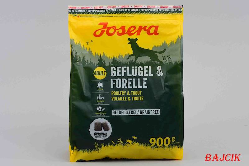 JOSERA GEFLUGEL & FORELLE 0,9kg