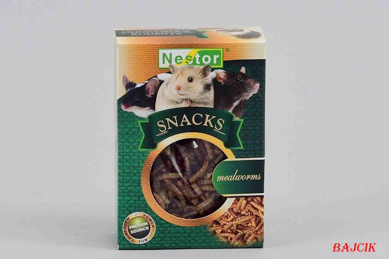 NESTOR SNACKS LARWA MĄCZNIKA 20g (10) N-OSLM