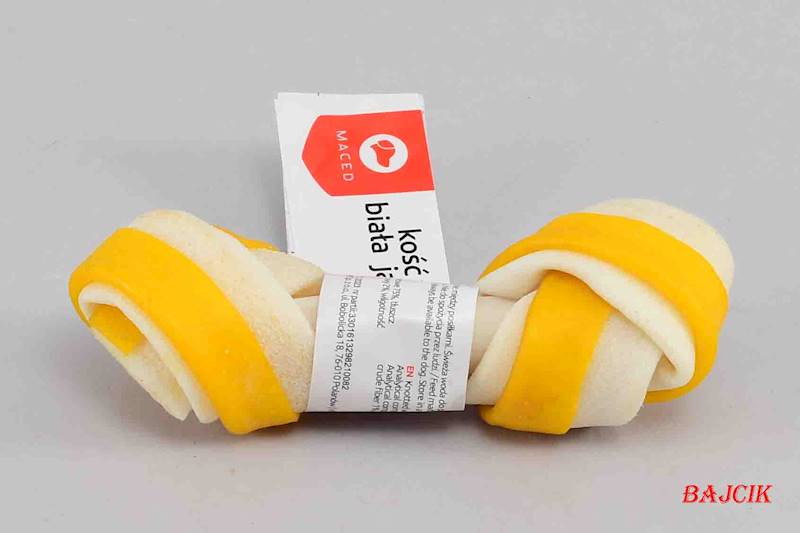 KOŚC WIĄZANA BIAŁA ŻÓŁTA 11cm