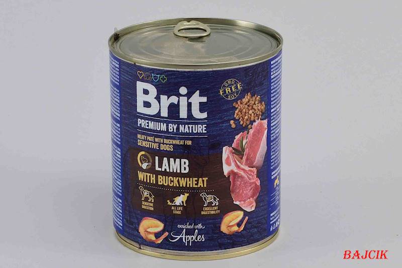 BRIT PREMIUM PIES PUSZKA 800g LAMB & BUCK 100959