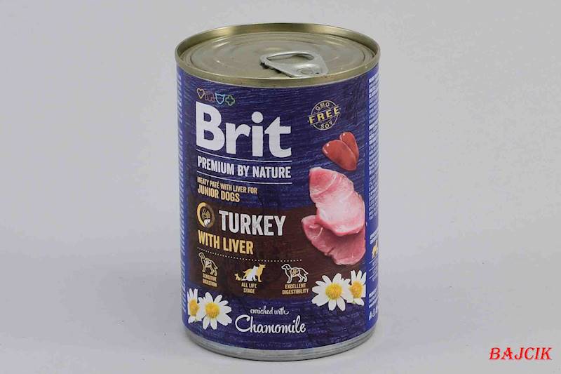 BRIT PREMIUM PIES PUSZKA 400g TURKEY & LIVER